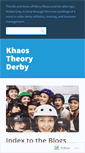 Mobile Screenshot of khaostheoryblog.com